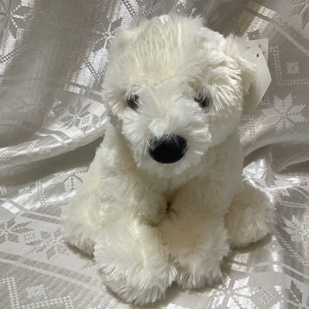 Creature Comforts Polar Bear Plush Hand Made Oh Canada Collection